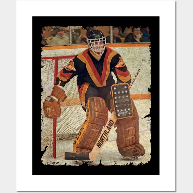 Glen Hanlon, 1978 in Vancouver Canucks (3.57 GAA) Wall Art by Momogi Project